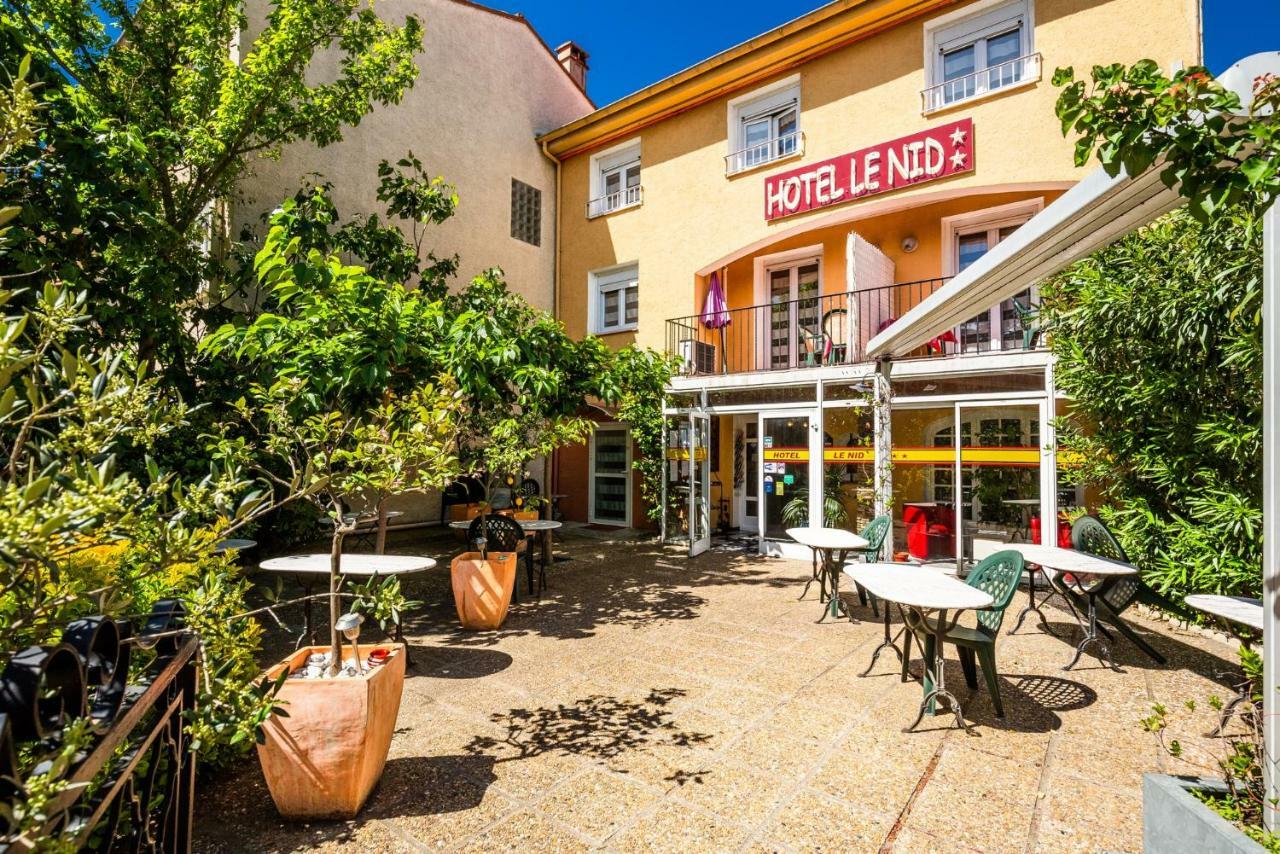 Hotel Le Nid Argelès-sur-Mer Dış mekan fotoğraf